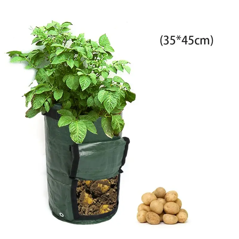 Хозяйственный Мешок для роста растений, теплица для картофеля и сада, увлажняющий вертикальный садовый мешок для посадки овощей