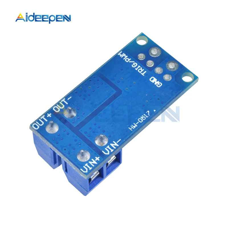DC 5 V-36 V 15A 400 Вт MOSFET триггер переключениt приводной модуль pwm контроль регулятора Панель плата управления двигателем 12V 24V высокомощный модуль