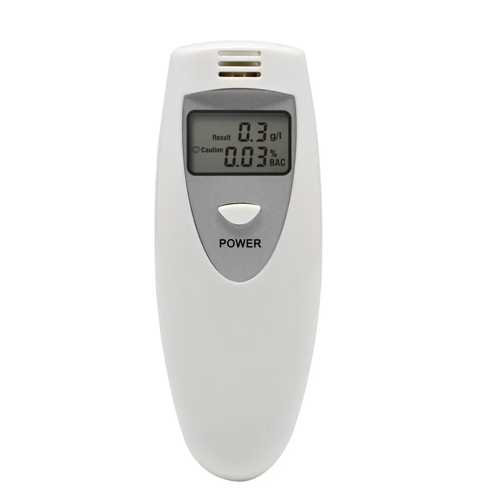 

Professional Alcohol Analyzer Digital Breath LCD Display Police Alcohol Analyzer Tester Gadget detector For Driver safe driving