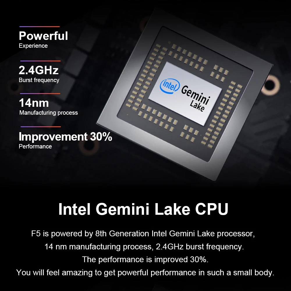 Ноутбук с сенсорным экраном Teclast F5, Intel, 8 ГБ ОЗУ, 256 Гб SSD, Windows 10, 1920*1080, быстрая зарядка, 360 Вращающийся сенсорный экран, 11,6 дюймов