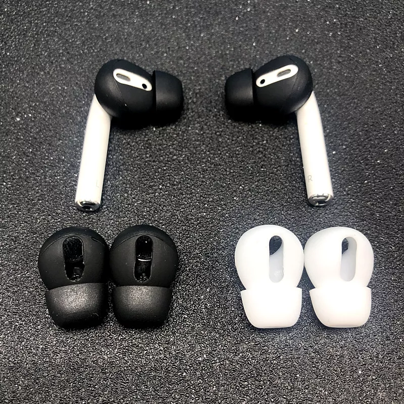 Ear Pads For Airpods 1/2 Wireless Bluetooth Iphone Earphones Silicone Covers Caps Earphone Case Earpads Eartips 2pcs/Pair