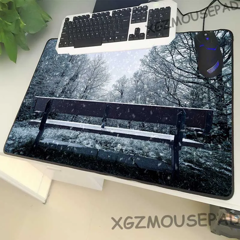 Коврик для мыши XGZ Landscape большого размера черный коврик с блокировкой стороны