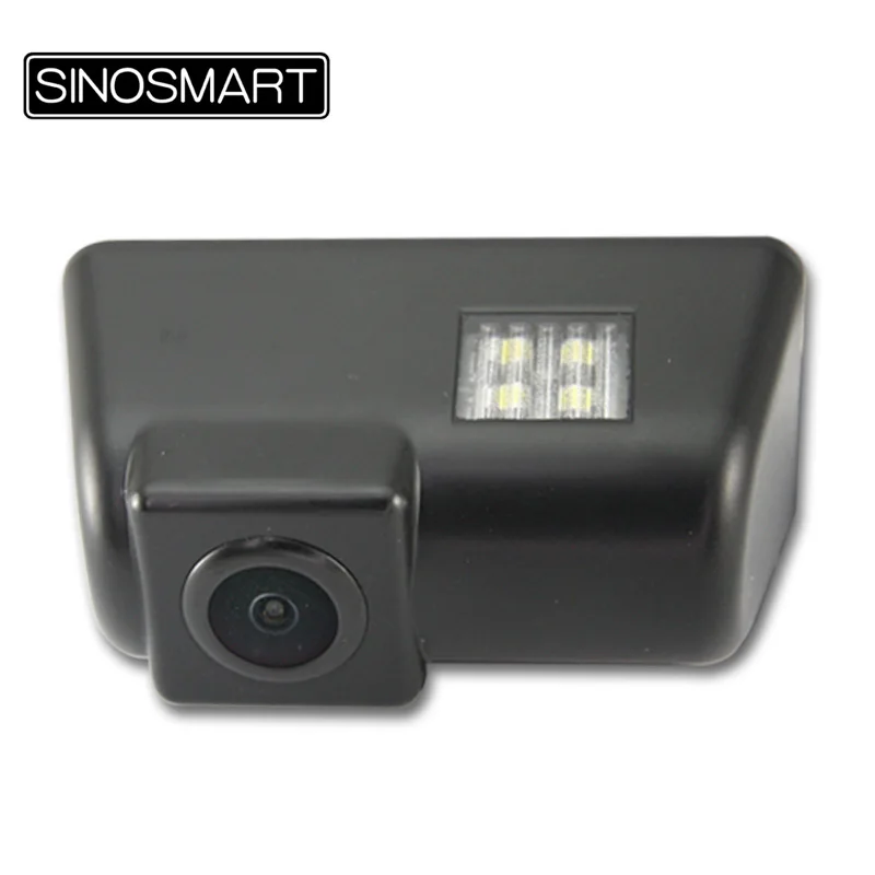 SINOSMART Car Rear View Parking Camera for Ford Kuga Edge Mondeo Escape Mariner Focus S-MAX ECOSPORT Transit 2009 to
