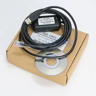 

DHL/EMS 5 Sets*Programming Cable for USB-CNV3 USBCNV3 for FU+JI NB/NJ//NS/NW0 PLC to RS4822 ADAPTER -g2