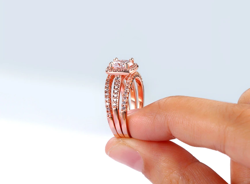 胧月方块三合一戒指加 6