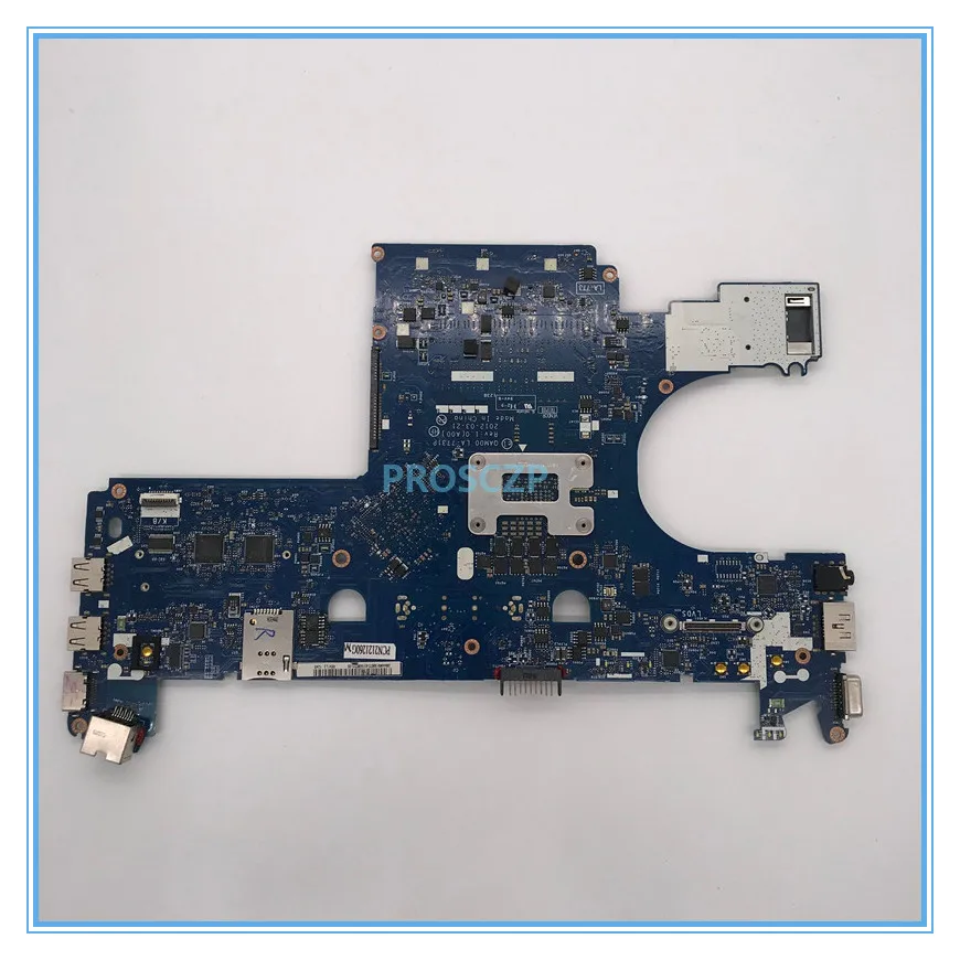Для Latitude E6230 Материнская плата ноутбука CN-0WV99V 0WV99V WV99V QAM00 LA-7731P с SR0N2 I3-3110M Процессор совместимость