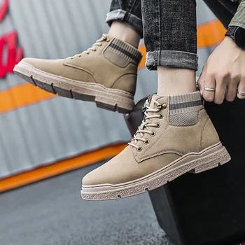

MEN winter boots for home casuales sapato man de chelsea para men BOOTS snow magnum Sneaker casual cowboy Mens ankle shoes mens