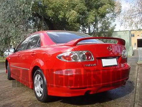 Неокрашенный спойлер багажника подходит для MAZDA 6 2003-2008 T015F