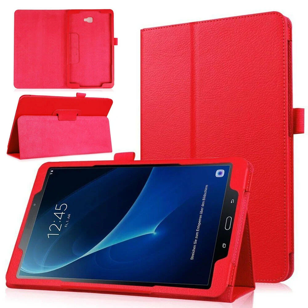 Case for Samsung Galaxy Tab E NOOK 9.6'' SM-T560 Tab E Verizon SM-T567V Cover PU Leather Flip Stand Cover Tablet Protective Case (32)