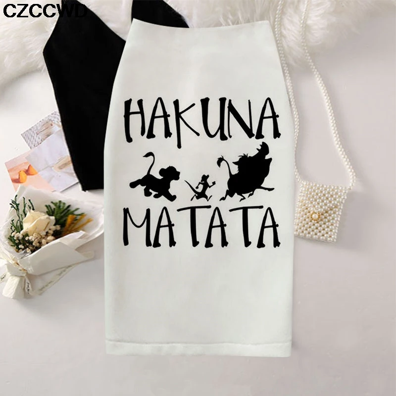 Женская юбка-карандаш Hakuna Matata Ullzang Lion King, сексуальный мини облегающий, большой размер, Юбка Faldas Mujer Moda Jupe Femme