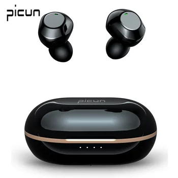 

Picun JS-6 Active Noise Cancelling TWS Wireless Earbuds ANC Bluetooth 5.1 in-Ear Earphones Type-C Fast charging Charging box