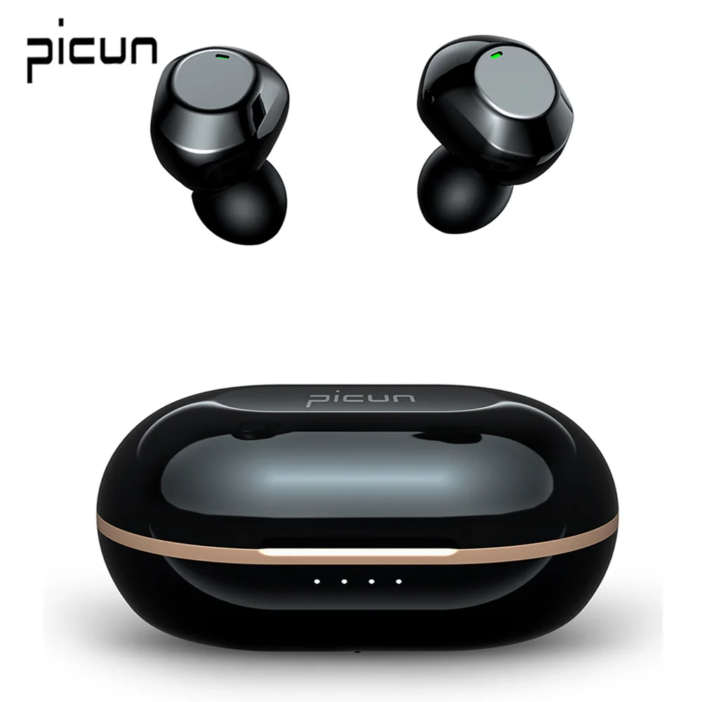 Picun JS6 Wireless Earphones Active Noise Cancelling Headset Bluetooth