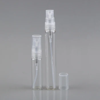 

50pcs/lot 5ml 10ml empty glass spray bottle small atomizer perfume bottles atomizing spray Travelling glass bottle
