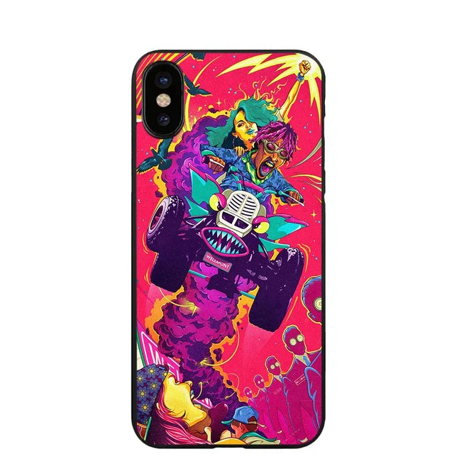 A35 Lil Uzi Vert мягкий ТПУ Черный силиконовый чехол для iPhone Xr Xs Max X или 10 8 7 6 6S Plus 5 5S SE - Цвет: 1