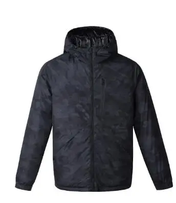 Xiaomi ULEEMARK Smart Fever куртка с хлопковой подкладкой, двухсторонняя одежда 3,0 Для мужчин, куртка на гусином пуху интеллигентая(ый) Контроль температуры 3 уровня регулировки скорости - Цвет: BLUE M
