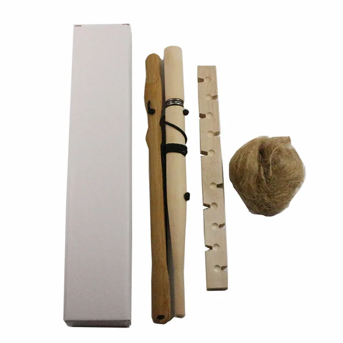 Набор сверл с горячим бантом для выживания из примитивной древесины, фрикционный огонь MVI-ing