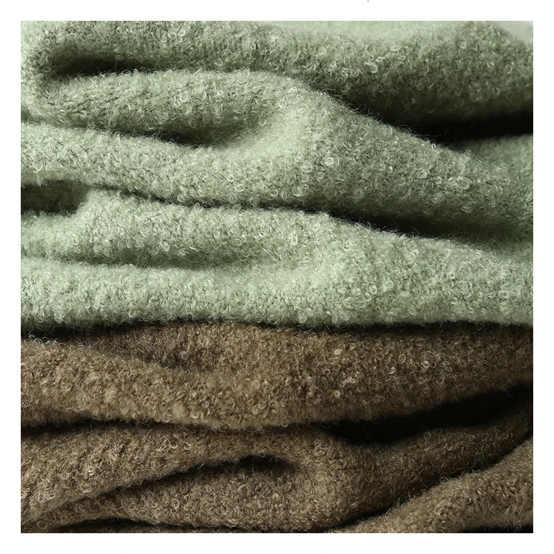 Fashion Wool Blended Knitted Sweater Women Tops Autumn Winter O neck Pullovers Female Long Sleeve Solid Color