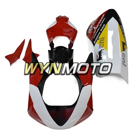 Полный комплект обтекателя мотоцикла для Aprilia RSV4 1000 2010 2011 2012 2013 стекловолокно гоночный кузов белый красный