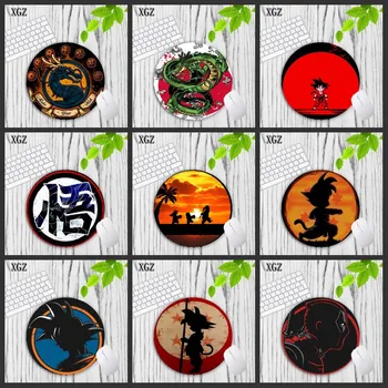 

XGZ Dragon Ball Z Beautiful Japan Anime Size 20X20CM Round MousePad Pc Speed Version Gaming Mouse Pad Gamer To Laptop Mouse Mats