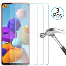 1 2 3 película de proteção para samsung a21s a 21s M-A217F protetor de tela para galaxy ya21s SM-A217F/ds luz protetor de vidro capa casos