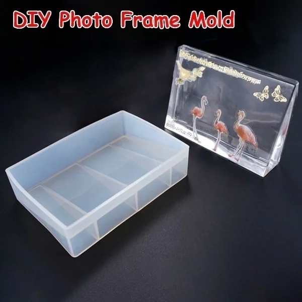 New Silicone Mould Dried Flower Resin Decorative Craft DIY Photo Frame Mold Epoxy Molds for Jewelry | Дом и сад