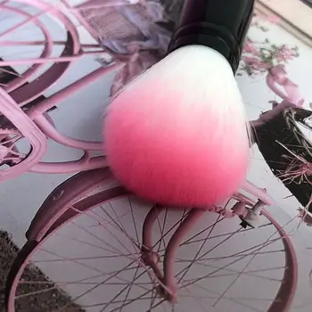 

Professional 2 In 1 Makeup Brush Double Head Foundation Powder Blusher Nylon Hair Puff Sponge Cosmetic Applicator Tools