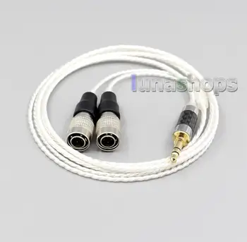 

LN006462 Hi-Res 7N OCC Silver Plated Headphone Earphone Cable For Mr Speakers Ether Alpha Dog Prime
