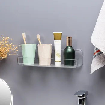 

Bathroom Shelf Bathroom Adhesive Storage Rack Kitchen Home Decoration Corner Shower Shelf Rack Storage Rack Accessories