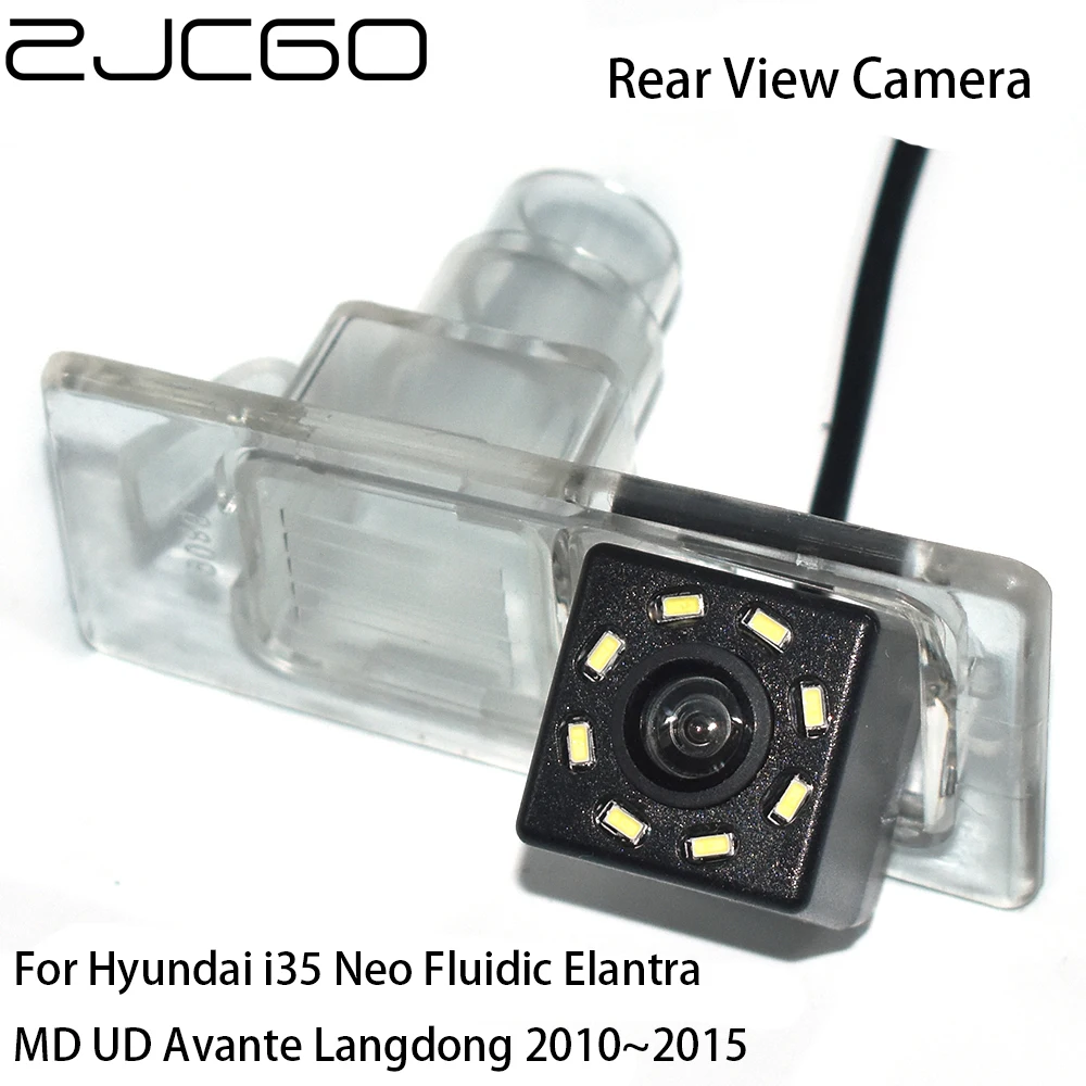 ZJCGO CCD HD Автомобильная камера заднего вида для парковки Hyundai i35 Neo Fluid IC Elantra MD UD Avante