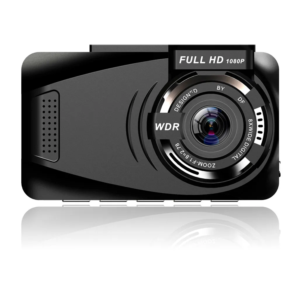 Hd 1080p видеорегистратор для автомобиля камера Dvr с Gps Видео рекордер ночного видения 3 дюйма 170 градусов Hd ультра широкий угол# P40
