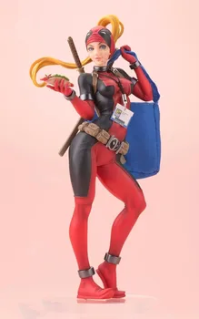 

22cm deadpool girl sexy Movie Cartoon Anime Action Figure PVC toys Collection figures for friends gifts