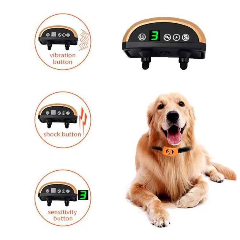 Pet Dog антилающий стоп-инструмент маленькая и средняя Регулировка интенсивности внутренний наружный контроль звука щенок кора тренировочный инструмент