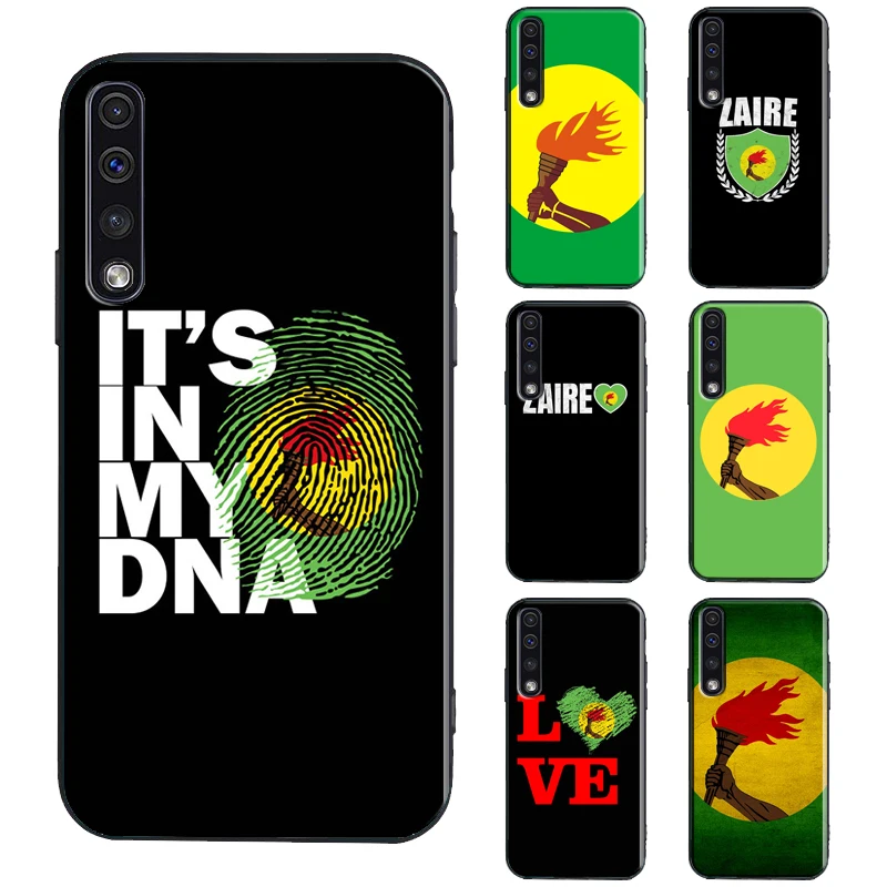 Чехол с заирским флагом для Samsung Galaxy A50 A70 A51 A71 A11 A20e A21S A40 A10 A30S A01 A7 A31 M11 M21 M31|Бамперы| |