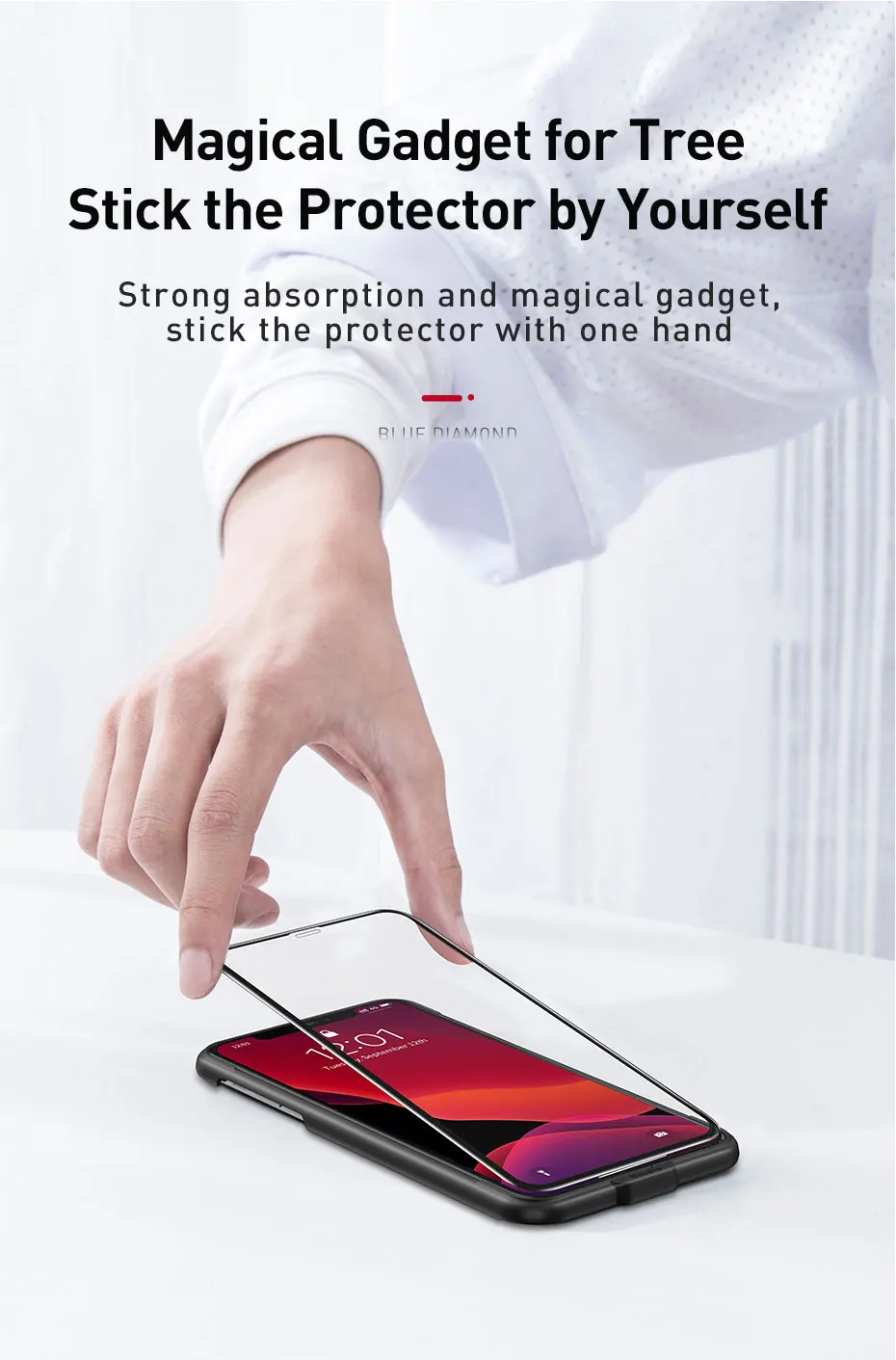 Baseus 0,23 мм Защитное стекло для iPhone 11 Pro Max Новое поступление полное покрытие закаленное стекло протектор экрана для iPhone 11