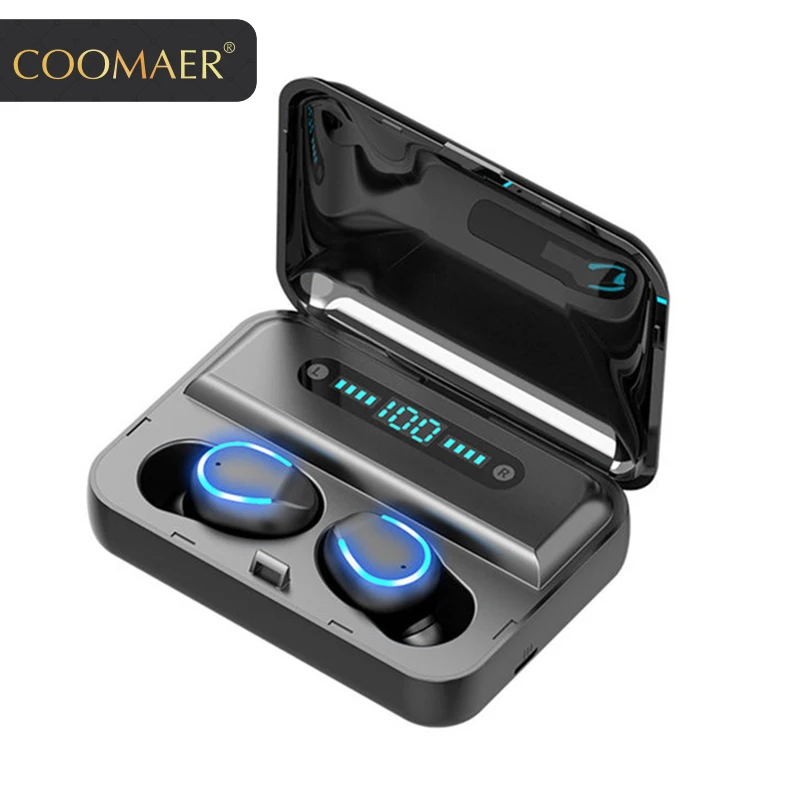 Tws wireless headphones Bluetooth 5.0 headset touch control stereo earphone with microphone gaming headphone for ios Android | Электроника
