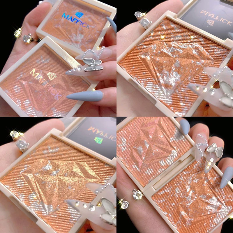 Алмазный Блеск для лица хайлайтер тон шелковистый Восстанавливающий стойкий