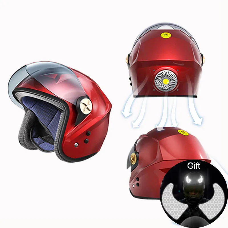 Motorcycle Helmets Air Conditioning Cool Motorcycle Helmets Bluetooth