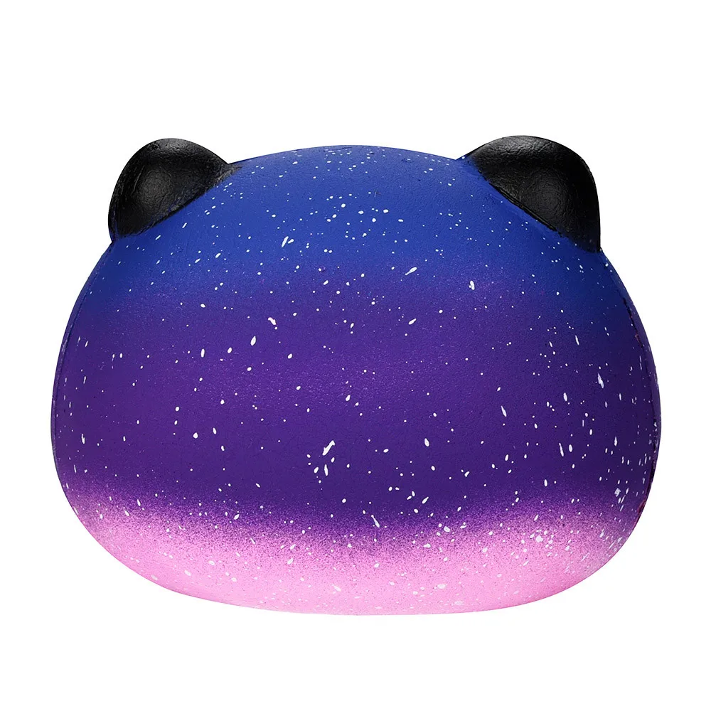 Squeeze Squishies Galaxy Panda игрушки милые 10 см Детский Крем ароматизированный мягкий медленно поднимающийся Squeeze детские игрушки декомпрессия сжимает игрушки