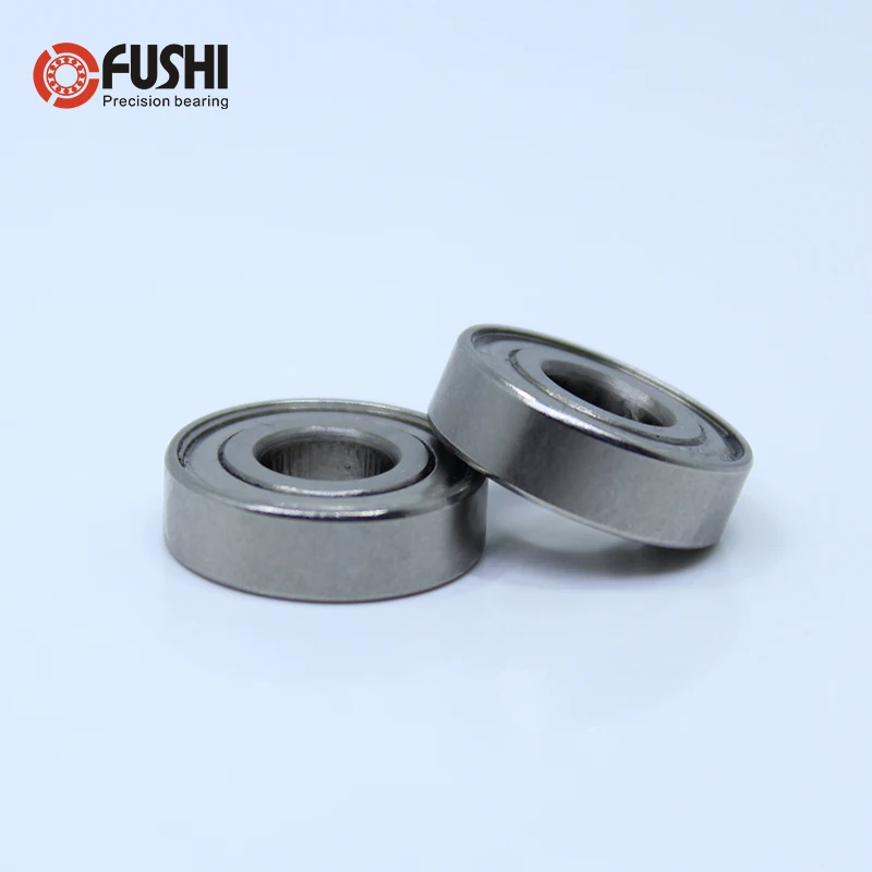 Подшипник S697ZZ 7*17*5 мм(10 шт.) ABEC-1 440C ролик из нержавеющей стали S697Z S697 Z zz, шариковые подшипники