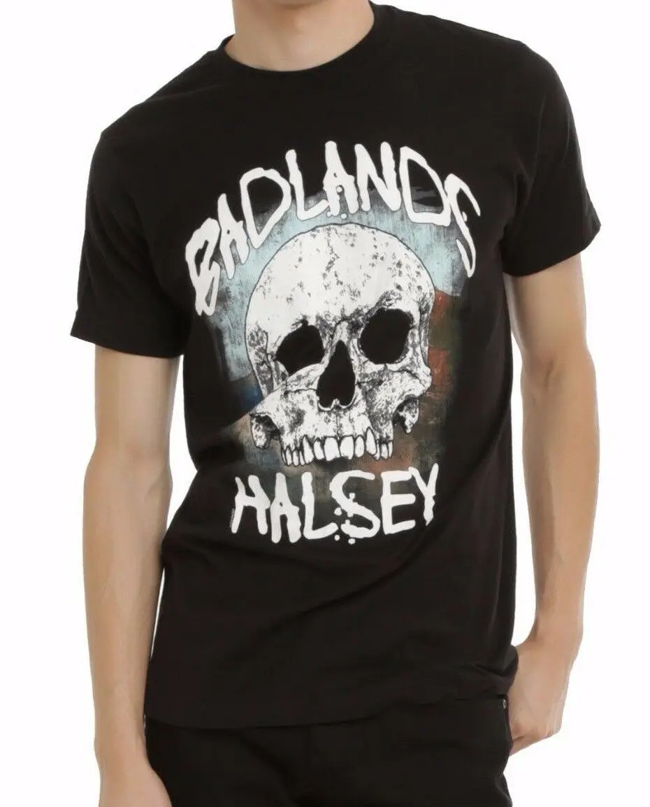 Футболка Halsey-Badlands SKULL NWT аутентичная и лицензированная