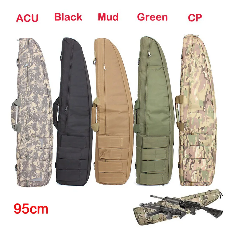 Tactical Military 70 95 120cm Rifle Gun Bag Case Backpack Waterproof Airsoft Rifle Shoulder Backpack Shooting Hunting Bag Pack