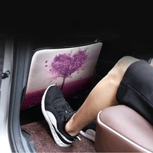 Новинка, автомобильное детское мультяшное сиденье, противоударный коврик, защитная накладка, водонепроницаемая и грязеотталкивающая кожа, 150 г, автомобильные принадлежности