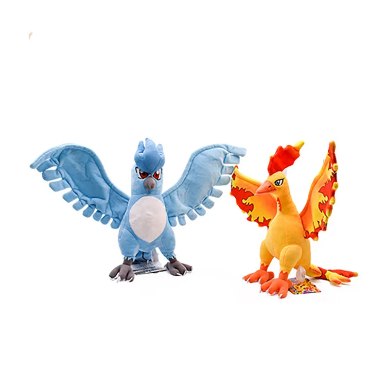 Articuno/Moltres куклы животных 28 см мультфильм плюшевые игрушки Высокое качество Мягкий PP Хлопок Дети День рождения лучший подарок для детей