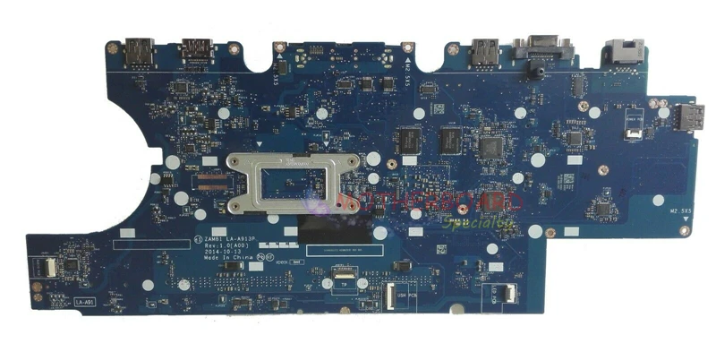 Vieruodis для DELL 15 E5550 Материнская плата ноутбука W/I5-5300U Процессор ZAM81 LA-A913P D1D9C 0D1D9C CN-0D1D9C
