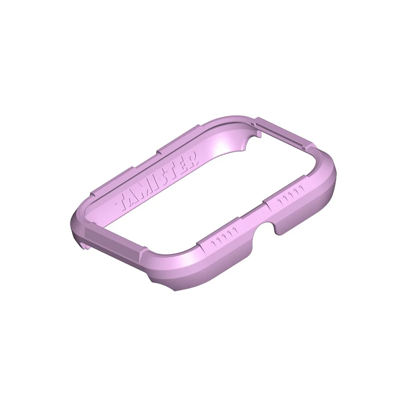 Light purple Защитный чехол для Xiaomi Amazfit Bip Молодежные часы Жесткий Чехол для ПК Рамка Бампер протектор для Amazfit Bip бит аксессуары - Цвет: Light purple