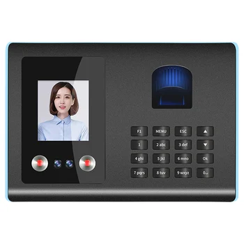 

ligent Attendance Machine Face Fingerprint Password Recognition Time Clock for Employees Timeclocks