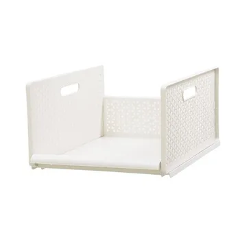 

Clothing Layered Partition Drawer Storage Box Organizer Shelf Storage Closet Clothes Storage Basket Plastic Rack Wardrobe