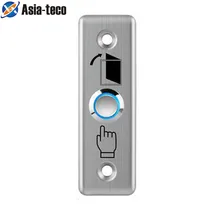 Liberação de aço inoxidável do abridor do sensor da porta do interruptor do botão de saída para o controle de acesso do fechamento magnético