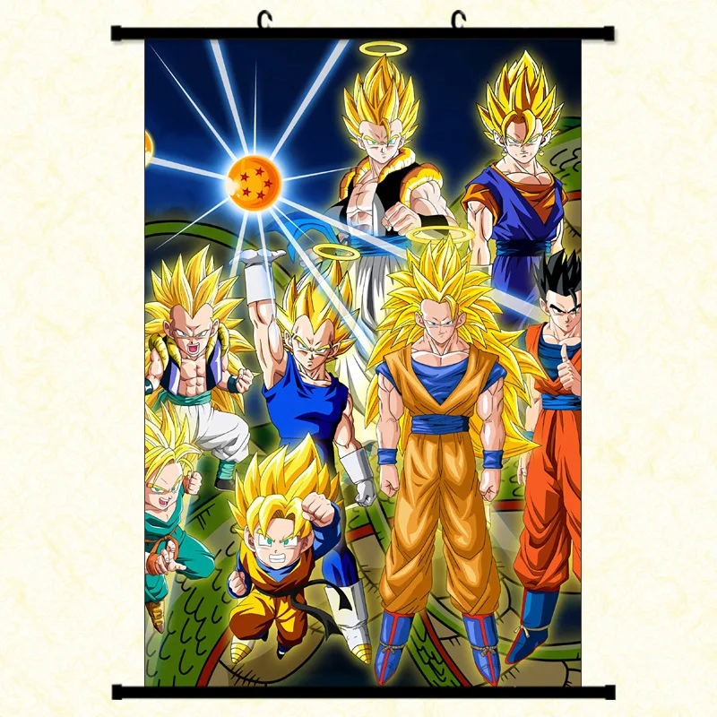 Dragon ball Broly Canvas Fantasy Motivational Abstract Art Laminas Decorativas Pared Cuadros Painting by Numbers HD DIY 36 | Дом и сад