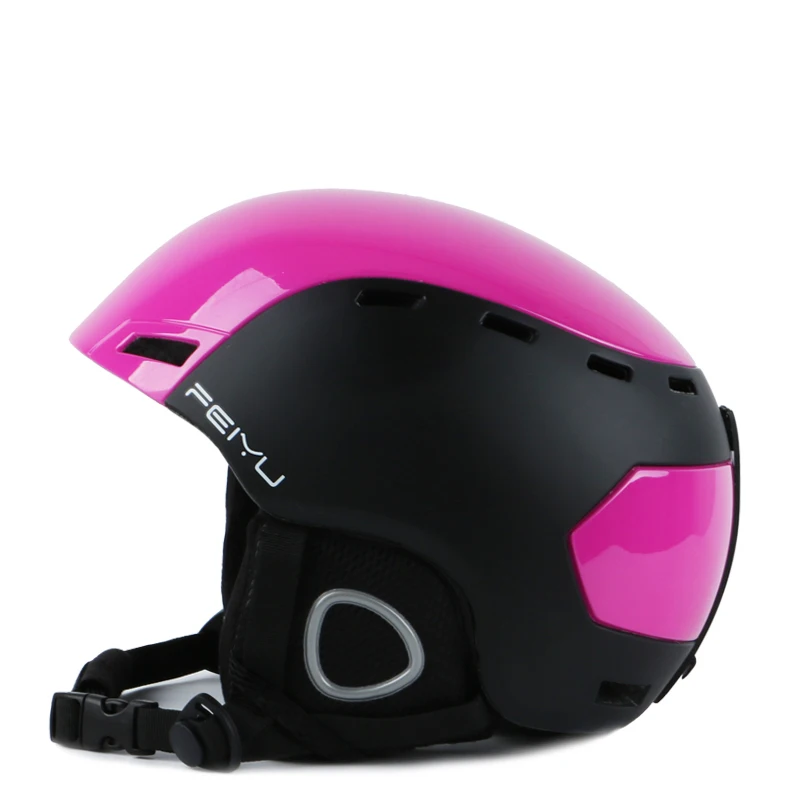 Взрослые мотоциклетные шлемы 52-59 см, зимние защитные шапки для скейтборда, велосипеда, спорта, головные уборы для катания на лыжах, сноуборде, мотошлеме - Цвет: FYTK04Z